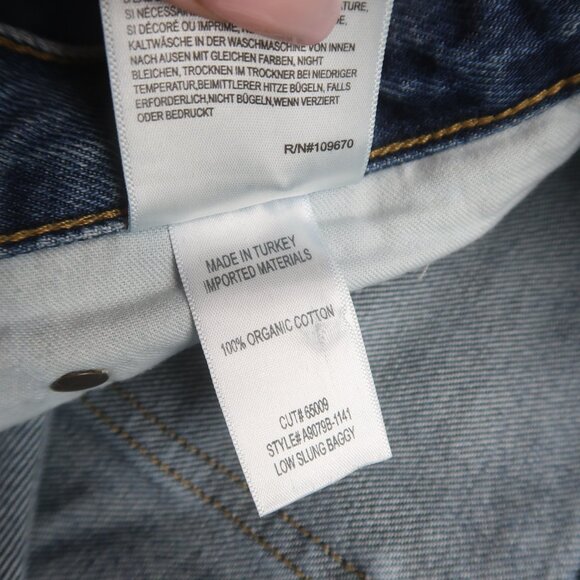 AGOLDE Low Slung Baggy Jean in Image Size 29 - Picture 12 of 16